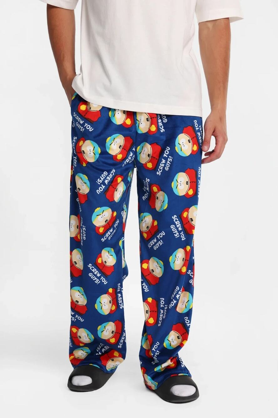 South Park Cartman Screw You Sleep Pants X-LARGE 40-42 NEW